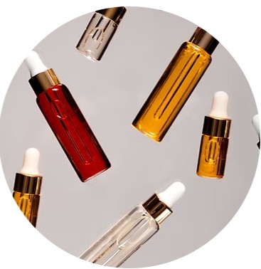 Luxury skincare serums